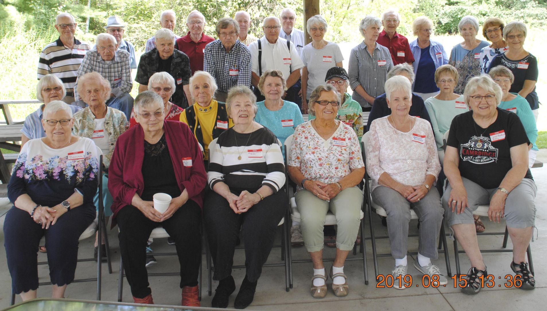 Cambridge High School Class of 1954 enjoys reunion